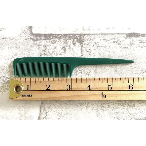 Vintage Jolly Green Retro Groovy Prop Old School Teasing Rat Tail Hair Comb 6" - Picture 3 of 3